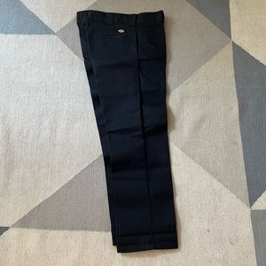 Dickies Slim Fit Straight Leg Work Pants.